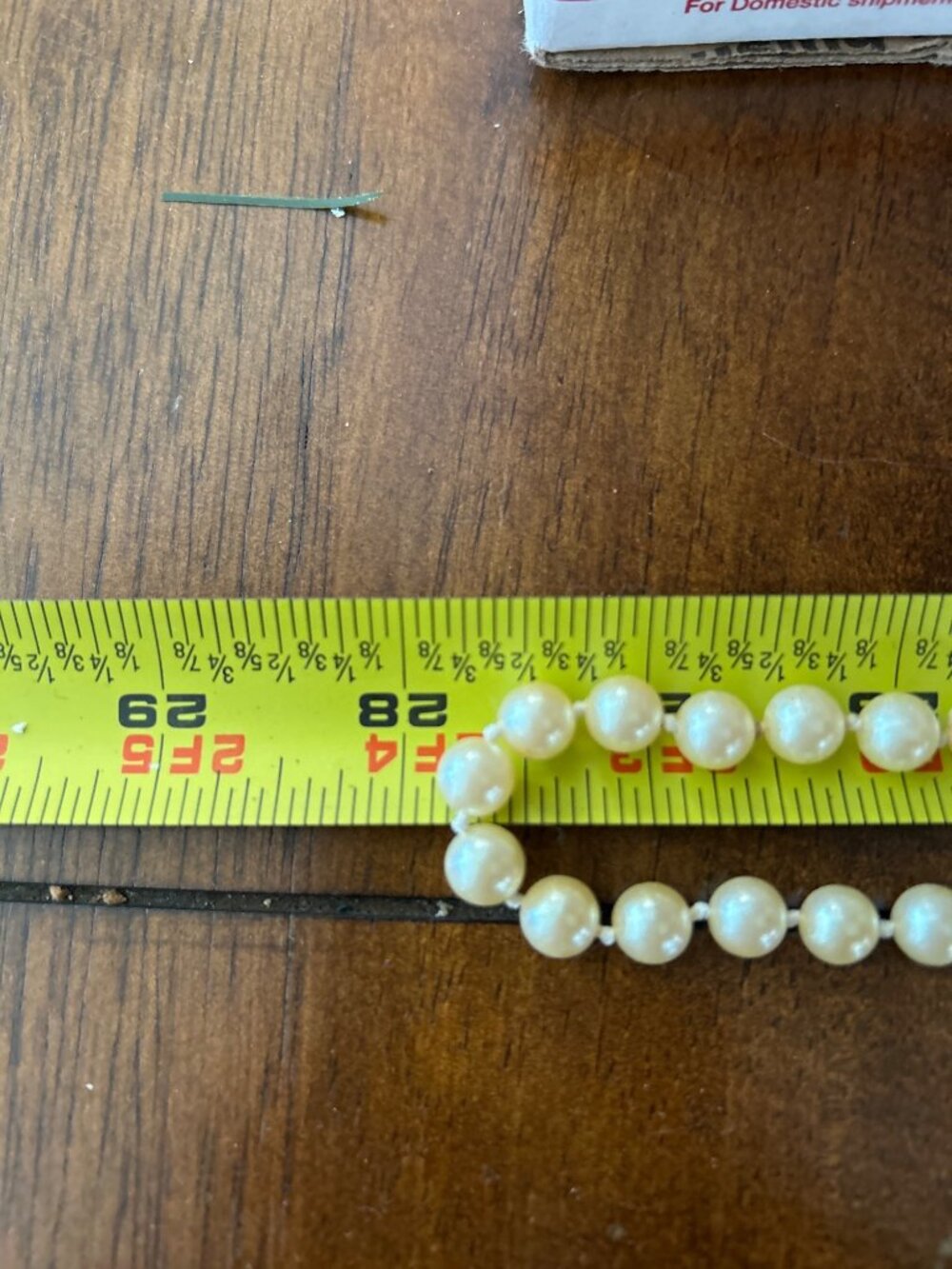 Vintage Avon Faux Pearl Multi-Strand Necklace 56" Long Elegant Flapper Length - Picture 7 of 13
